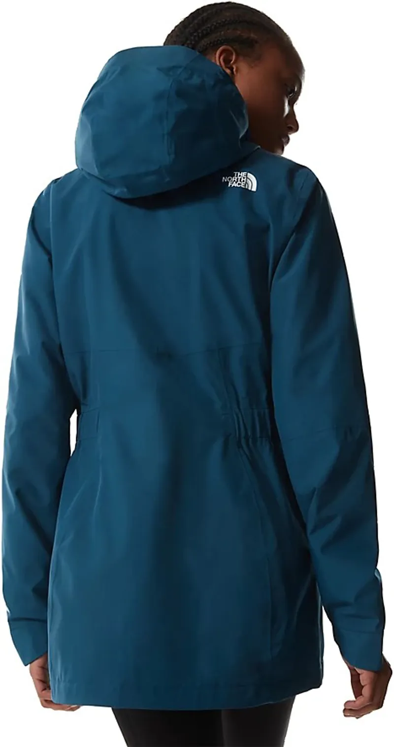 The North Face Womens Hikesteller Parka Shell Jacket - Monterey Blue-3